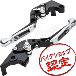 BigOne 可倒 MT-07 MT-09 XJ6 XJ6F XJ6FA XJ6N XJ6NA XJ6S XJ6SA MT07 MT09 ビレット ブレーキ クラッチ レバー 黒/銀 ブラック シルバー｜max-advancer