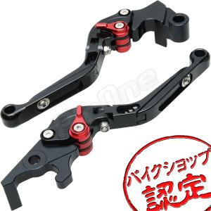 YZF-R25 YZF-R3 MT-25 MT-03 ビレットレバーセット 可倒式 黒/赤 ブラック レッド RG10J RG43J RH07J RH13J ブレーキ クラッチ