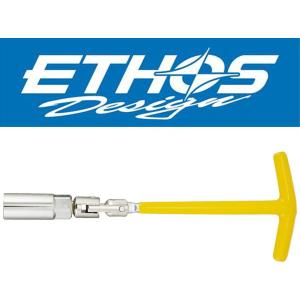 ETHOS Y0040 フレキシブルプラグレンチ 18mm Dプラグ Y004018D Y0040-18D エトスデザイン｜max-advancer