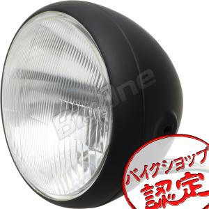 BigOne Cafe ガラス レンズ CB223S CB400SS CL400 GB250クラブマンCB250T VRX400 GB400 GL400 CD125T CB750Fヘッド ライト ケース ブラック