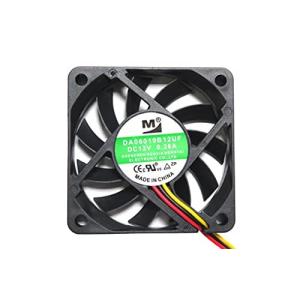 60mm角厚さ10mmDC12V Highスピードファン 回転数5000rpm DA06010B12UF ワイドワーク