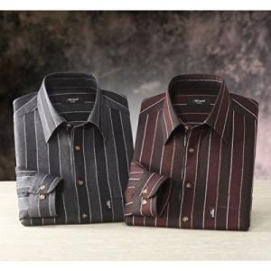 シャツ メンズ 半袖 シアサッカー 格子柄 2色組 GV-063 Pierucci