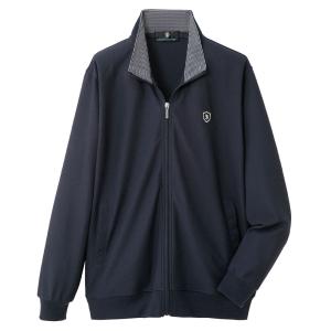 ジャケット ブルゾン メンズ スイングトップ 裏フリース 秋 冬 TROY