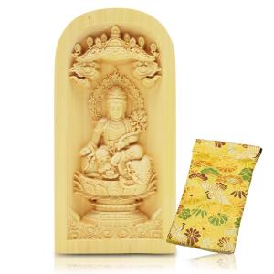 十三仏 仏像 木彫り 彫刻 開運 黄楊 ツゲ 一杢彫り 高さ10cm 正規品