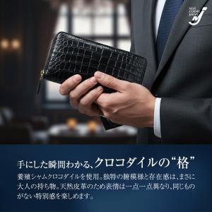 100万円入る クロコダイル 長財布 シャイニ...の詳細画像4