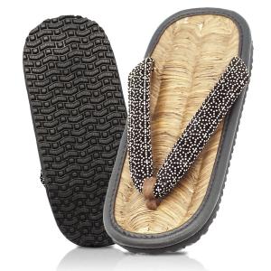 最高級品 日本の熟練職人が編み込む メンズ竹皮草履(草履