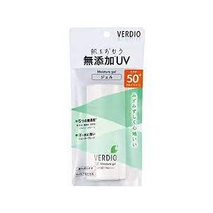 【送料無料】３個　ベルディオ　UVモイスチャージェルN　80ｇ　日焼け止め・UVケア　SPF50+　PA++++　汗水に強い　5つの無添加　１歳から使える｜maxhema