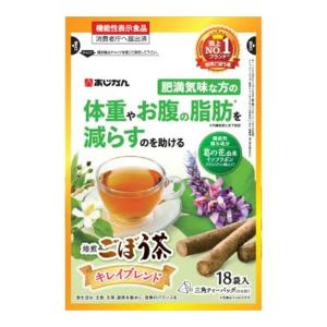 【送料無料】18袋  5個セット　あじかん　焙煎キレイごぼう茶  18袋×5｜maxhema