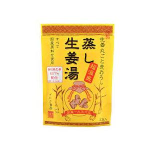 【送料無料】10個　イトク食品　蒸し生姜湯　80ｇ　16ｇ×５袋