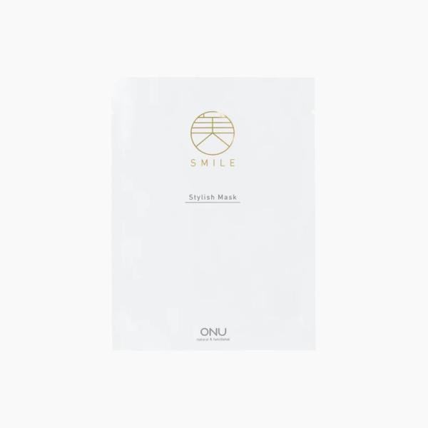 ３枚　美SMILE　スタイリッシュマスク 1枚入　FACE MASK　ONU　ポスト便　代引き＆同梱...