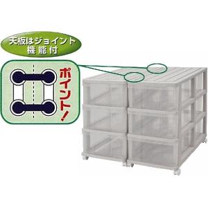 押入れ収納ケース 衣装ケース プラスチック 引...の詳細画像2