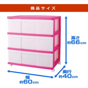 衣装ケース 選べるカラーセット 2台組 プラス...の詳細画像4
