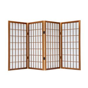 障子スクリーン 4連 高さ90cm 低め 和風...の詳細画像2