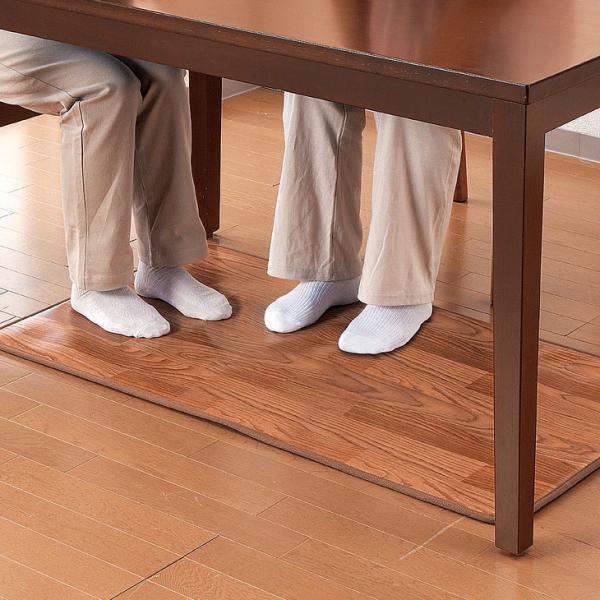 テーブルマット ホットマット フローリングタイプ 省エネ・エコ 110×60cm