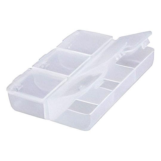 6分割多目的ケース サプリメントケース お薬ケース ネイルパーツ クリアケース 在庫処分