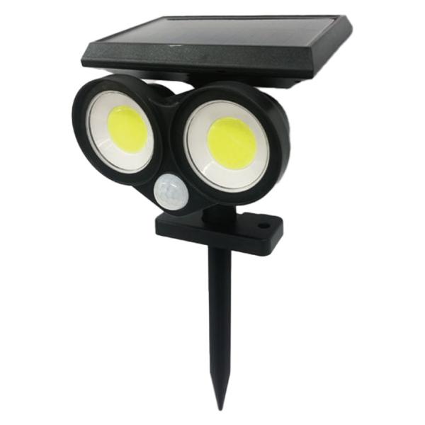 ソーラー式 ガーデン 人感センサーライト SV-7442 LED ガーデンライト ソーラーライト 太...