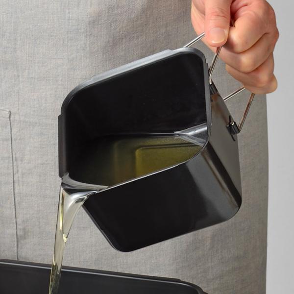 ポコフリット 角型オイルポット