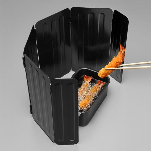 ポコフリット オイルガード 6面 油はね防止 油よごれ防止 防風