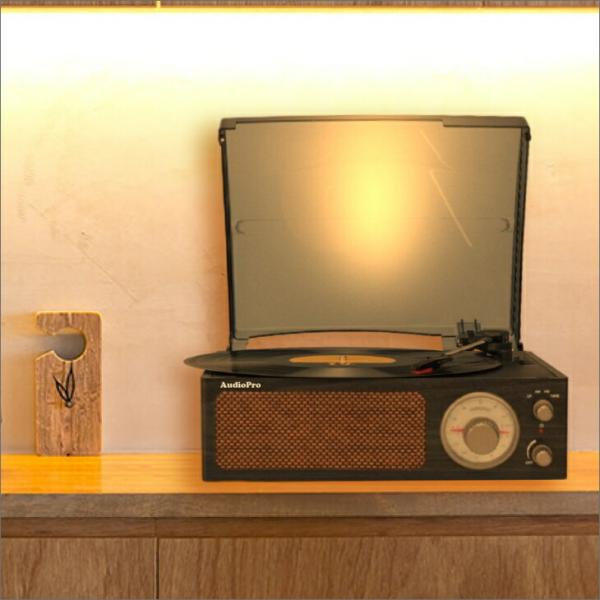 レコードプレーヤー SP盤 78回転 EP LP カセットテープ ラジオ 多機能 昭和レトロ 簡単 ...