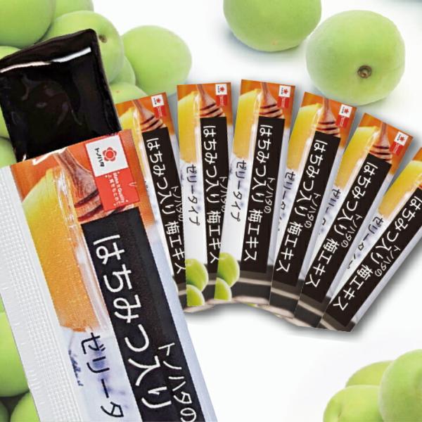 紀州産南高梅100% 梅エキスゼリー 10g×30包 はちみつ入り梅エキス ゼリータイプ 梅リグナン...