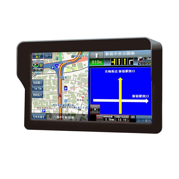 カーナビ 7インチ ポータブルナビ 2025年最新地図搭載 スマートIC 可動式 伸縮スタンド ナビ...