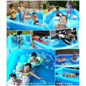 プール 家庭用プール 2m 大型 子供用 ファ...の詳細画像2