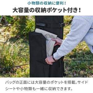 テント タープテント タイヤ付きキャリーバッグ...の詳細画像3