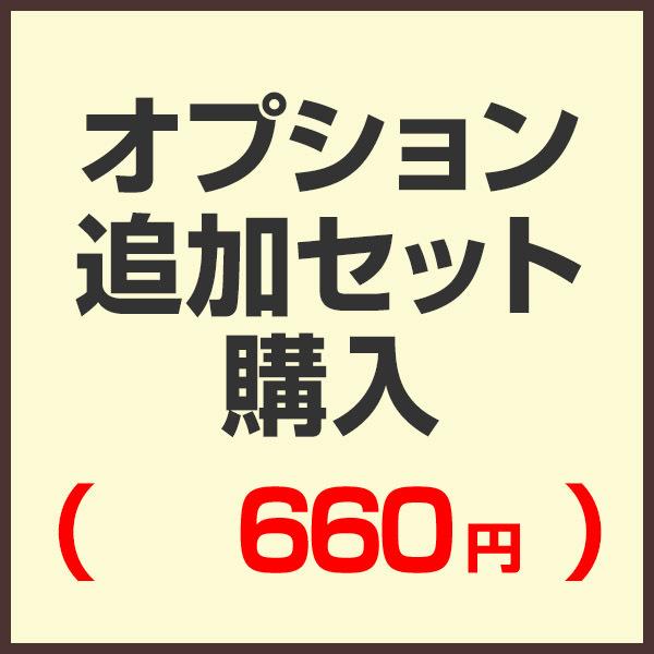 オプション追加セット購入ページ （セットで購入済みの為こちらから購入する必要はありません）（660円...