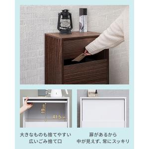 ゴミ箱 プッシュ式 45リットル ダストボック...の詳細画像5