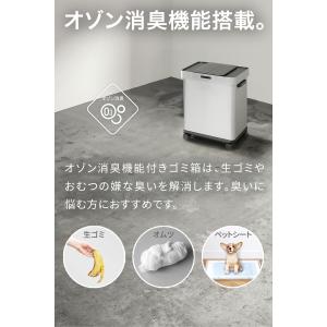 ゴミ箱 自動開閉 50L 臭わない 消臭 ふた...の詳細画像2