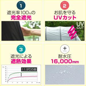 テント ドームテント 620cm×260cm ...の詳細画像3