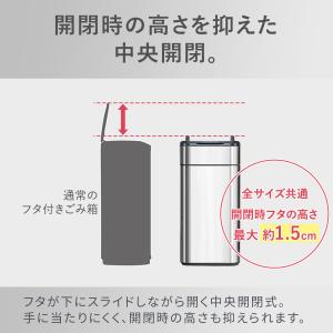 ゴミ箱 自動開閉 50L ふた付き スリム 幅...の詳細画像5