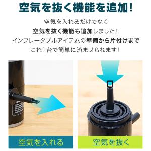 ヤフー1位 電動ポンプ 空気入れ USB充電 ...の詳細画像3