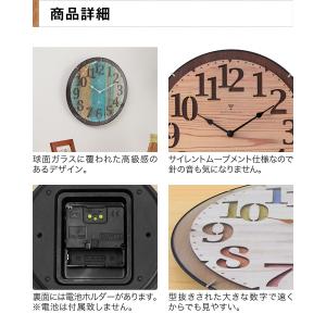 壁掛け時計 掛け時計 電波時計 壁掛け 電波 ...の詳細画像4