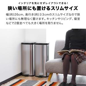 ゴミ箱 ごみ箱 おしゃれ キッチン ダストボッ...の詳細画像2