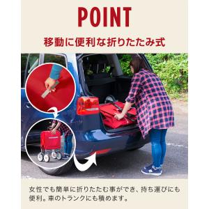 キャリー カート 台車 折りたたみ ラジオフラ...の詳細画像5
