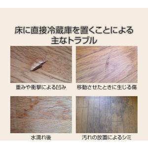 冷蔵庫 マット 透明 キズ 防止 M サイズ ...の詳細画像5