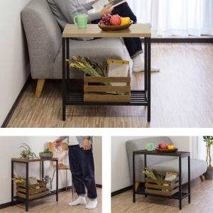 サイドテーブル サイドラック ナイトテーブル ...の詳細画像4