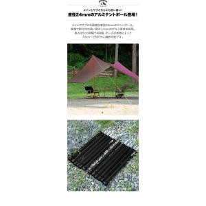 テントポール アルミ製テントポール 2本セット...の詳細画像3