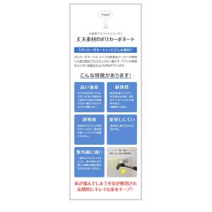 冷蔵庫マット クリアマット 透明 Sサイズ 5...の詳細画像5