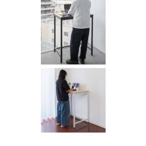 スタンディングデスク デスク ハイテーブル 幅...の詳細画像3