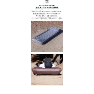 キャンプマット エアーマット まくら付き 厚手...の詳細画像2