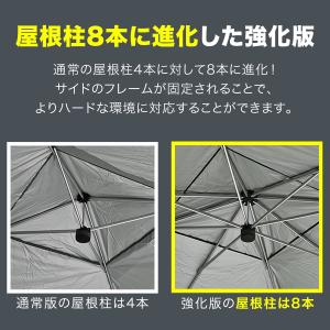 タープテント ワンタッチ 3m 3m 大型 ア...の詳細画像2
