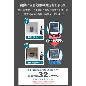 吸音パネル ウッドパネル 壁貼り 120×30...の詳細画像4