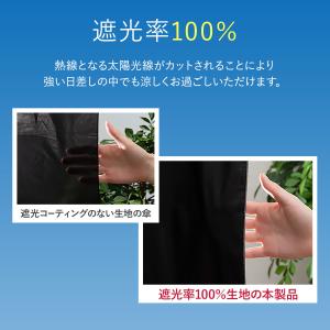 折りたたみ日傘 ワンタッチ 自動開閉 完全遮光...の詳細画像5