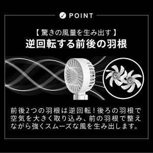 ハンディファン 首かけ 小型 軽量 単品 1点...の詳細画像4