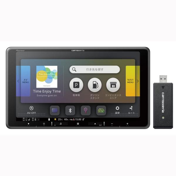 carrozzeria パイオニア カロッツェリア 楽ナビ AVIC-RF920-DC 9V型フロー...