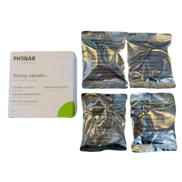 ドライカプセル 乾燥剤 フォナック  4個入り PHONAK