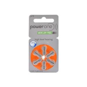 補聴器 電池 powerone パワーワン PR48 (13) 1パック
