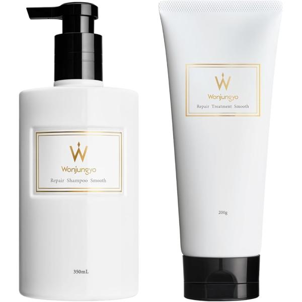 ウォンジョンヨ Wonjungyo リペアシャンプー&amp;トリートメント セット スムース